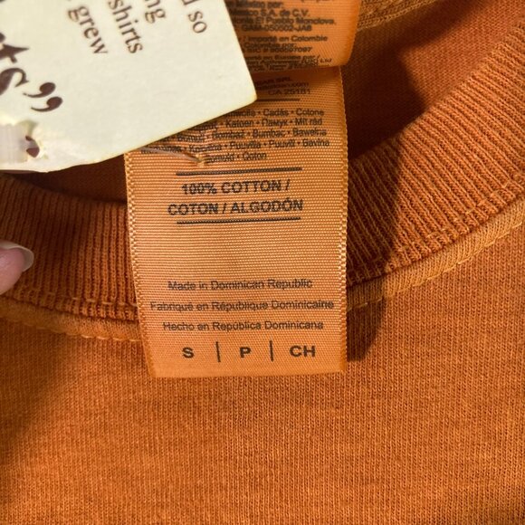 Womens Gildan Red Dirt Maui Tee Shirt Short Sleeve Orange S Cotton NWT - Picture 7 of 9